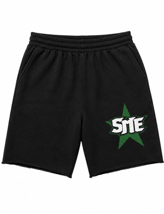 SME Black & Green Shorts